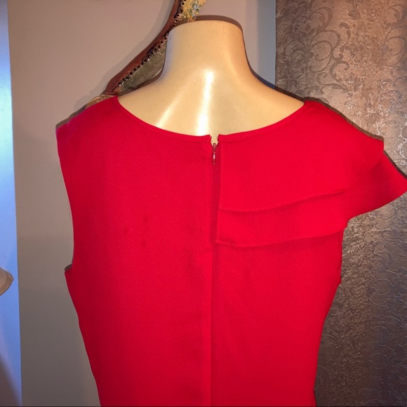 K STUDIO RED DRESS SZ 16 - Picture 7 of 7